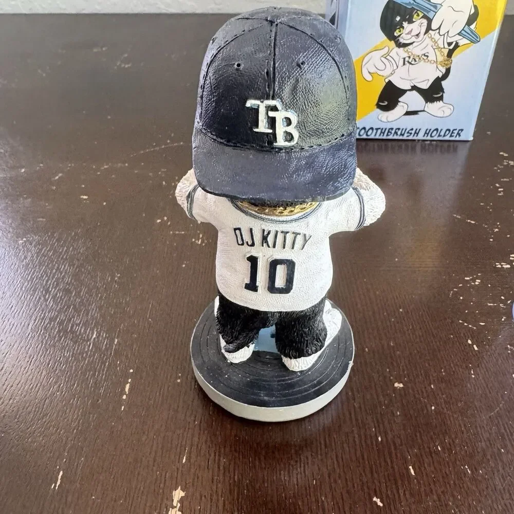 DJ Kitty Toothbrush Holder Tampa Bay Rays Mascot SGA Stadium Giveaway Souvenir